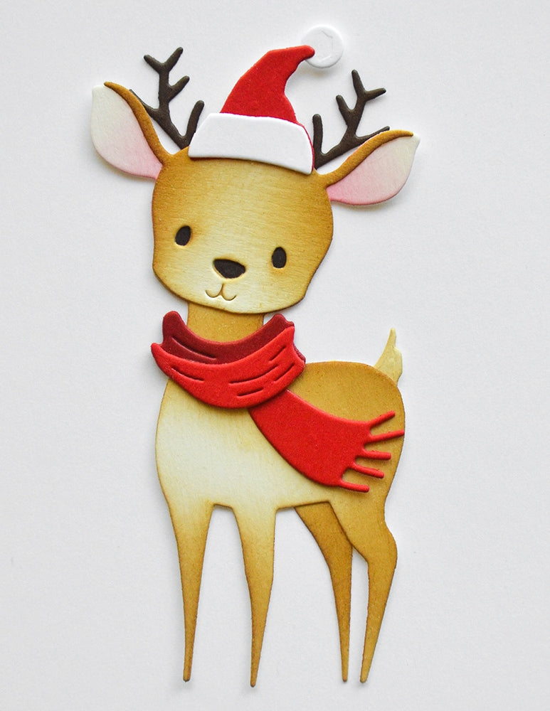 Memory Box Stanzschablone - 94966 Festive Fawn