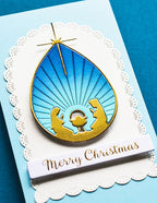 Memory Box Stanzschablone - 94967 Fan Stitch Scalloped Arch Frames