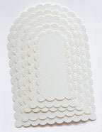 Memory Box Stanzschablone - 94967 Fan Stitch Scalloped Arch Frames