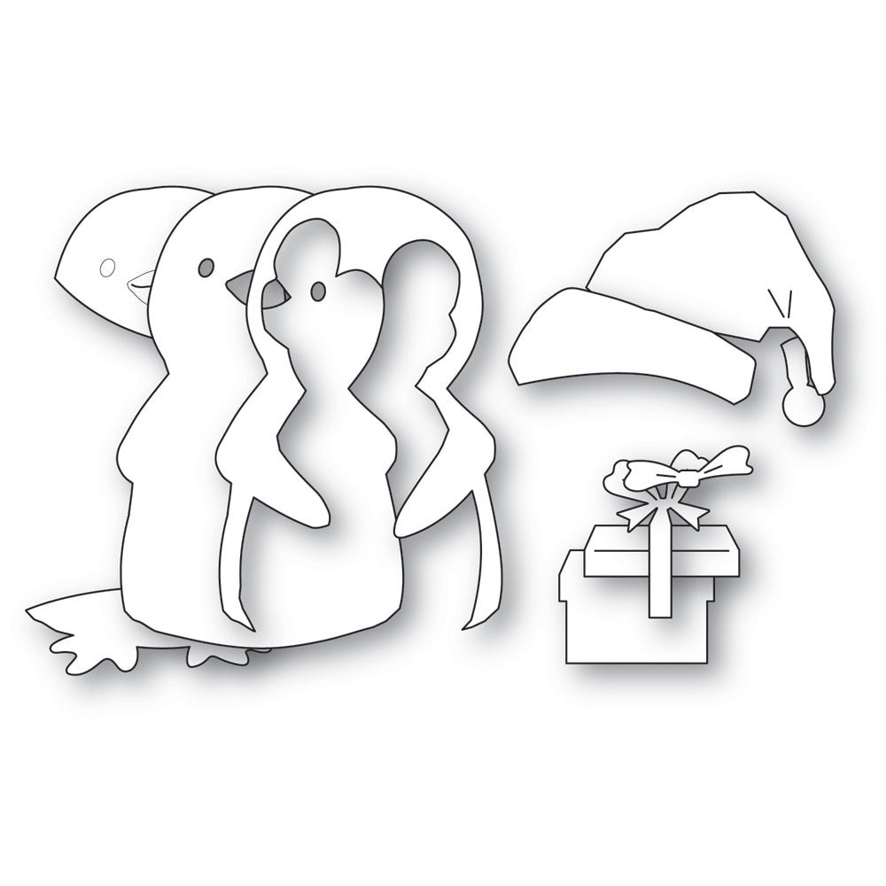 Memory Box Stanzschablone - 94971 Gift Penguin