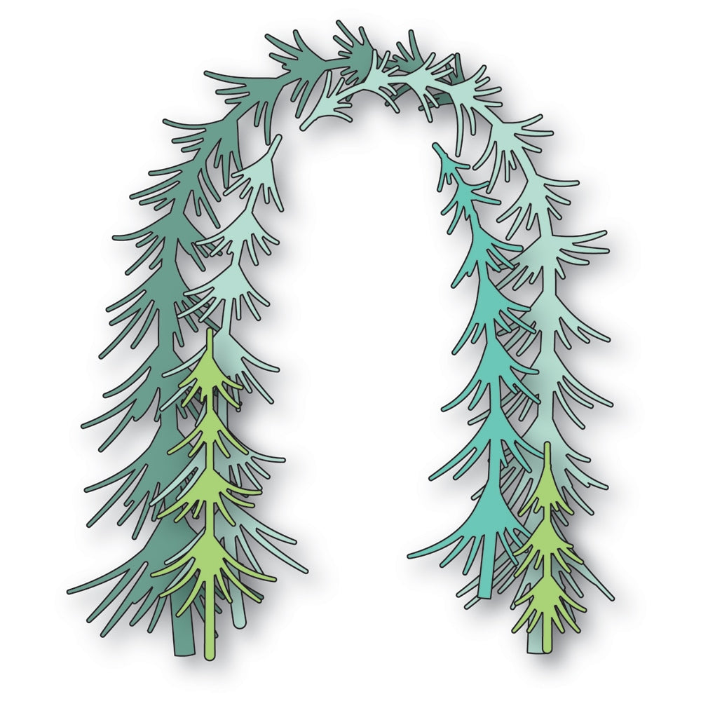 Memory Box Stanzschablone - 94975 Gathered Evergreens