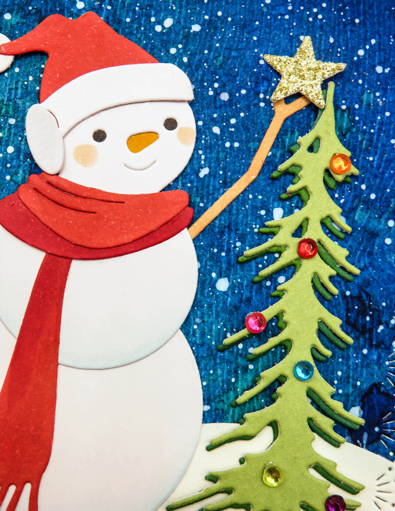 Memory Box Stanzschablone - 94981 Wishful Snowman