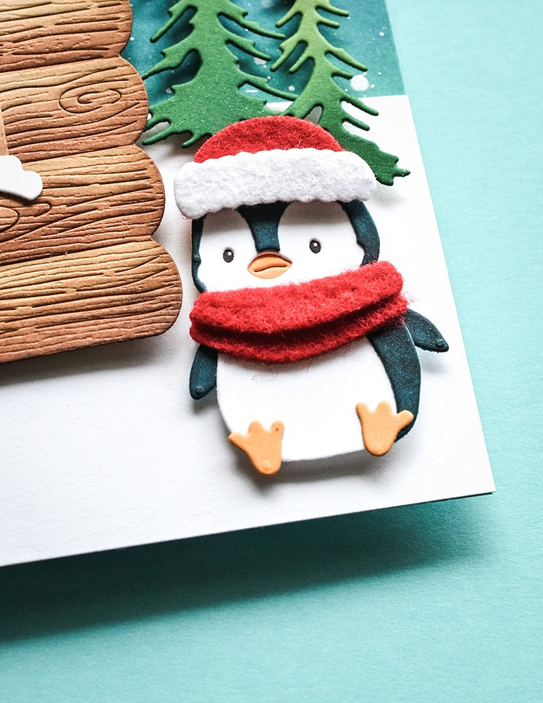 Memory Box Stanzschablone - 94990 Snuggled Penguin