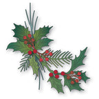 Memory Box Stanzschablone - 94988 Evergreen Holly Bundle
