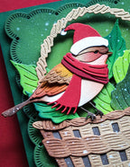 Memory Box Stanzschablone - 94989 Holiday Robin