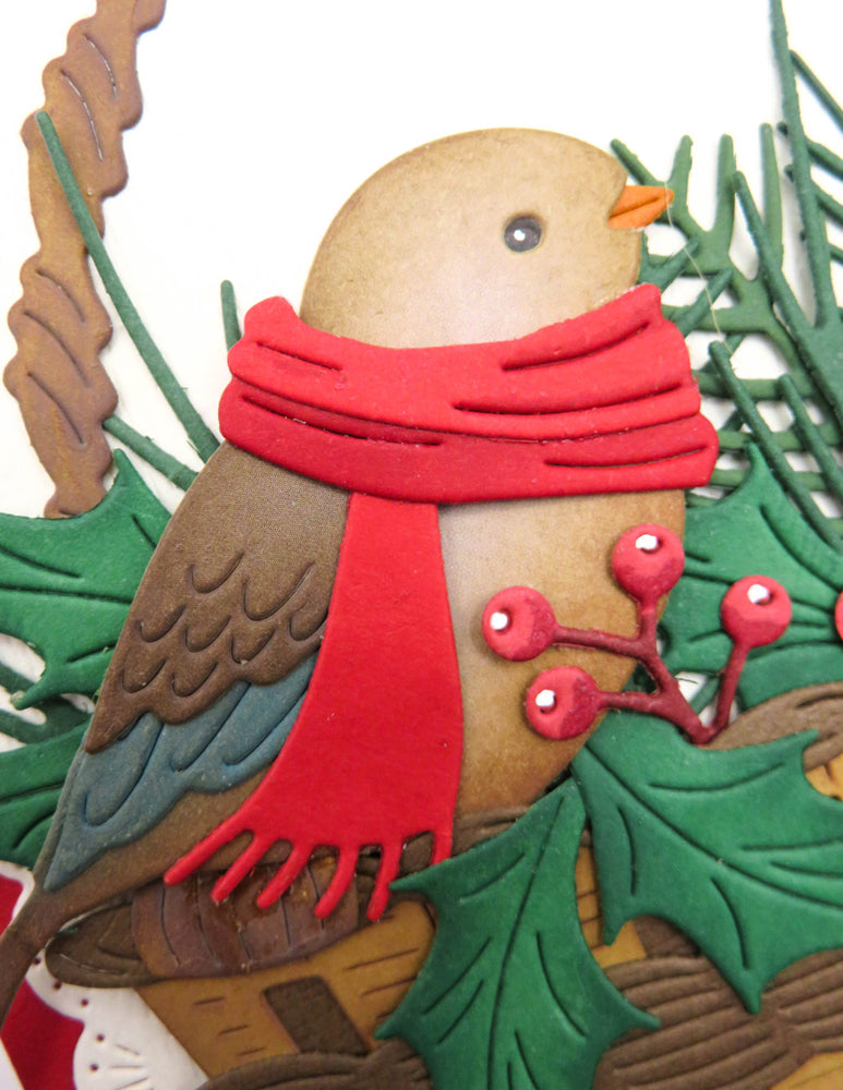 Memory Box Stanzschablone - 94989 Holiday Robin