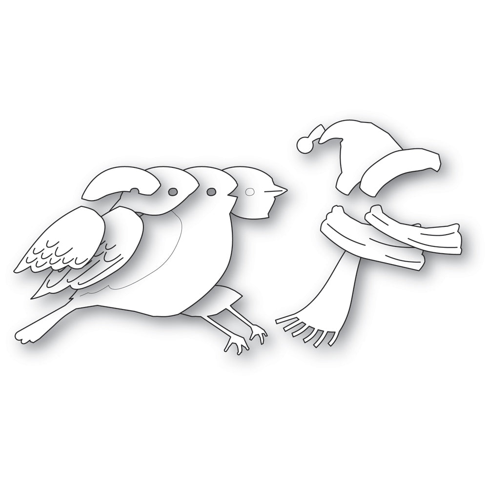 Memory Box Stanzschablone - 94989 Holiday Robin