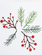 Memory Box Stanzschablone - 94995 Pine and Berries Sprigs