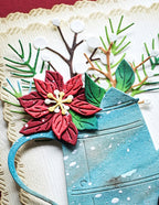 Memory Box Stanzschablone - 94995 Pine and Berries Sprigs