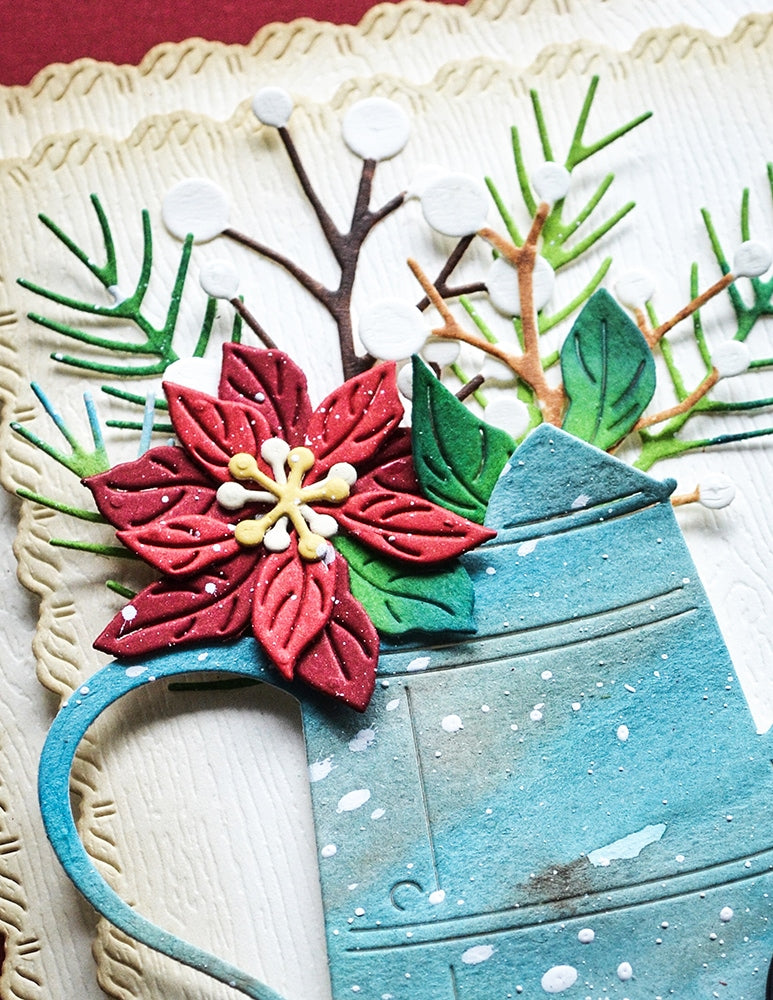 Memory Box Stanzschablone - 94995 Pine and Berries Sprigs