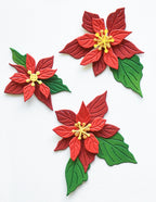 Memory Box Stanzschablone - 94996 Fresh Poinsettia Bundle