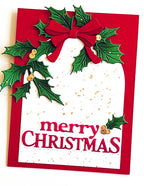 Memory Box Stanzschablone - 94988 Evergreen Holly Bundle