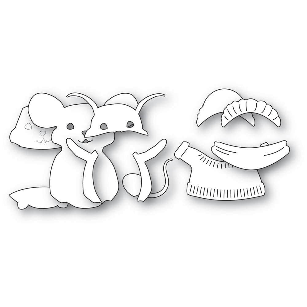Memory Box Stanzschablone - 94998 Benson Mouse