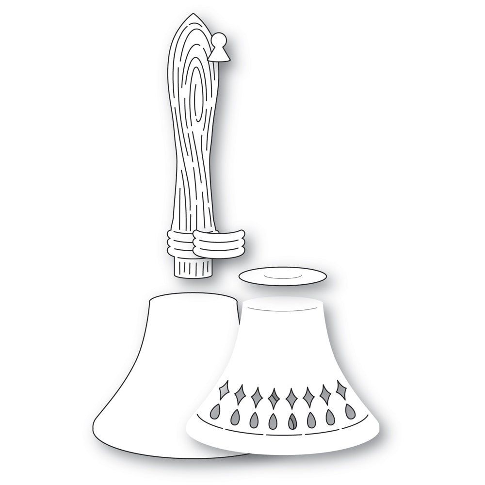 Memory Box Stanzschablone - 95000 Brass Handbell