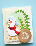Memory Box Stanzschablone - 95006  Cozy Quacker