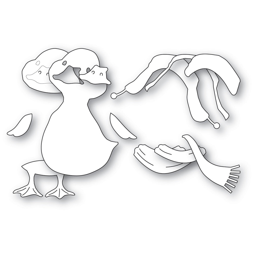 Memory Box Stanzschablone - 95006  Cozy Quacker