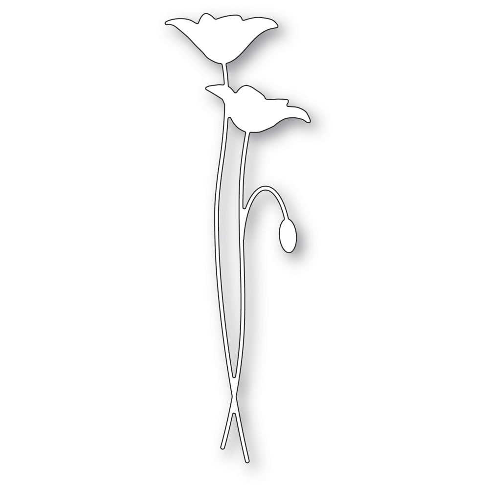 Memory Box Stanzschablone - 98310 Prim Poppy