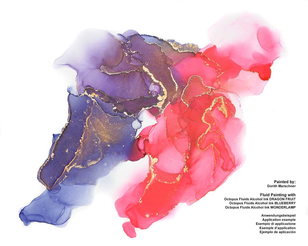 Octopus Fluids Alcohol Ink 30ml - Wonderlamp