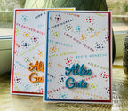 Karten-Kunst Clear Stamps KK-0231 - Geburtstag Modern