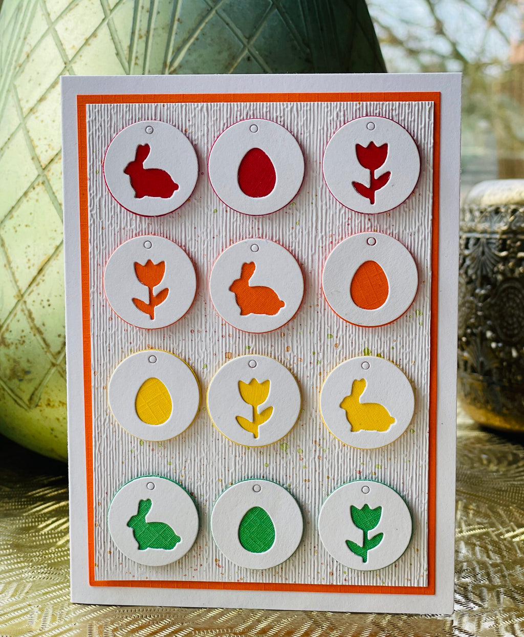 Karten-Kunst Stanzschablone kk-D194 - Symbolisch gemeint Ostern