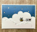 Karten-Kunst Stanzschablone kk-D153 - Cloud Borders