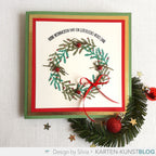 Karten-Kunst Clear Stamps KK-0267 - Circulus Blätterkranz