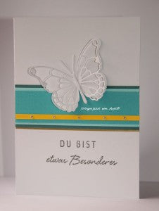 Karten-Kunst Clear Stamps KK-0012 - Du bist...