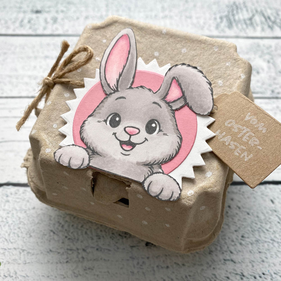 Karten-Kunst Clear Stamps KK-0294 - Post vom Osterhasen
