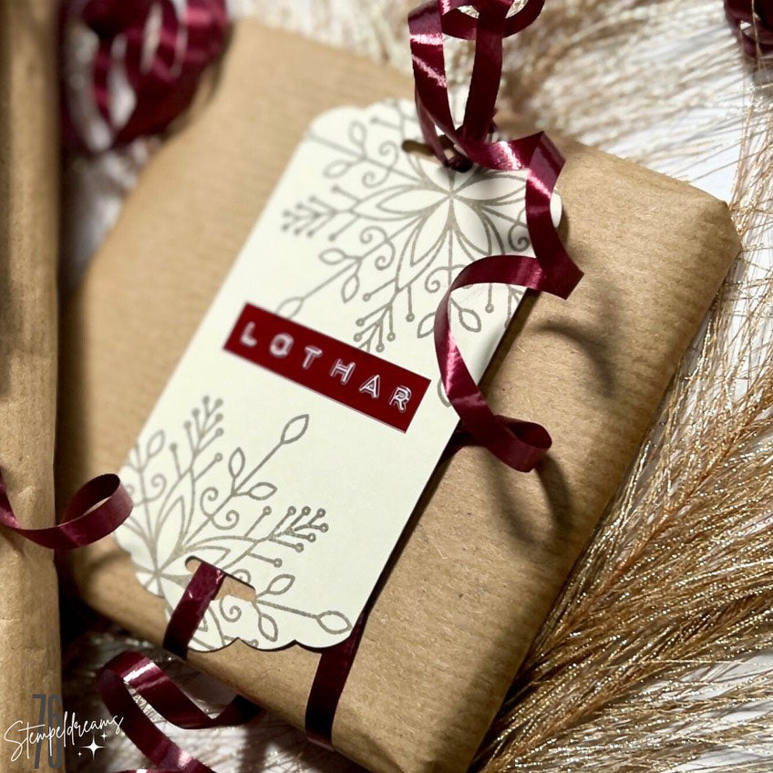 Karten-Kunst Clear Stamps Groß KK-0206 - Riesige Schneeflocken