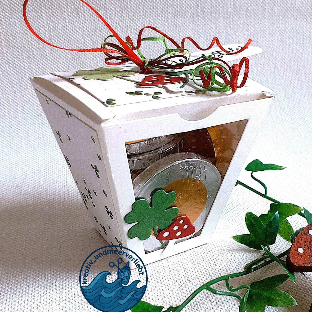 Karten-Kunst Stanzschablone kk-D232 - Trapez-Box