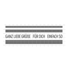 Karten-Kunst Clear Stamps KK-0133 - Karomusterstreifen