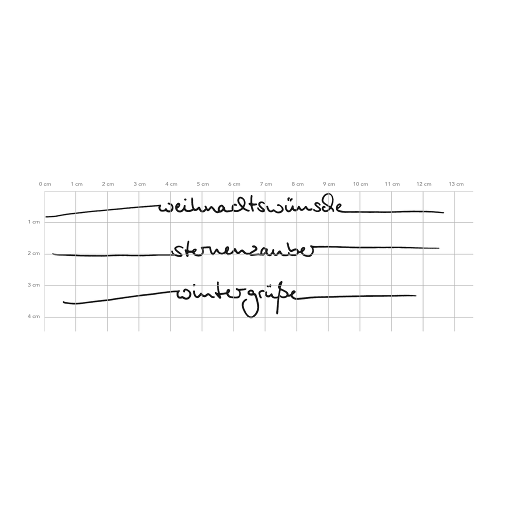 Karten-Kunst Clear Stamps KK-0109 - Schriftzug-Set Wintergrüße