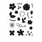 Karten-Kunst Clear Stamps KK-0078 - Blümchen-Meer