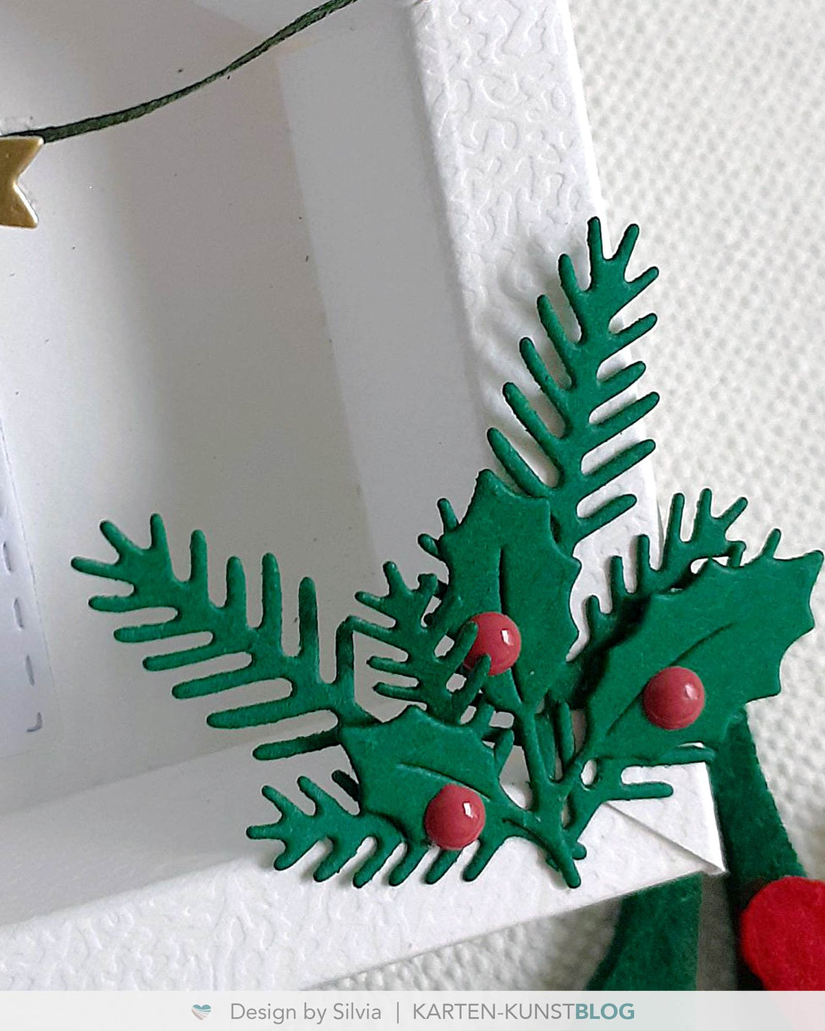Karten-Kunst Stanzschablone kk-D239 - Mini Weihnachten