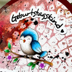 Karten-Kunst Clear Stamps KK-0300 - Tierische Blumengrüße