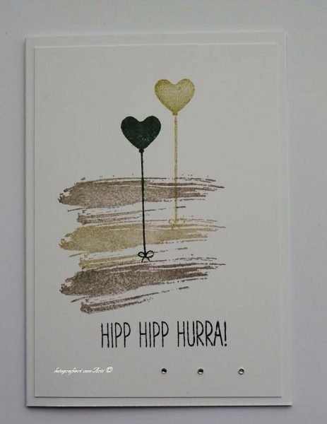 Karten-Kunst Clear Stamps KK-0099 - Luftballon-Grüße