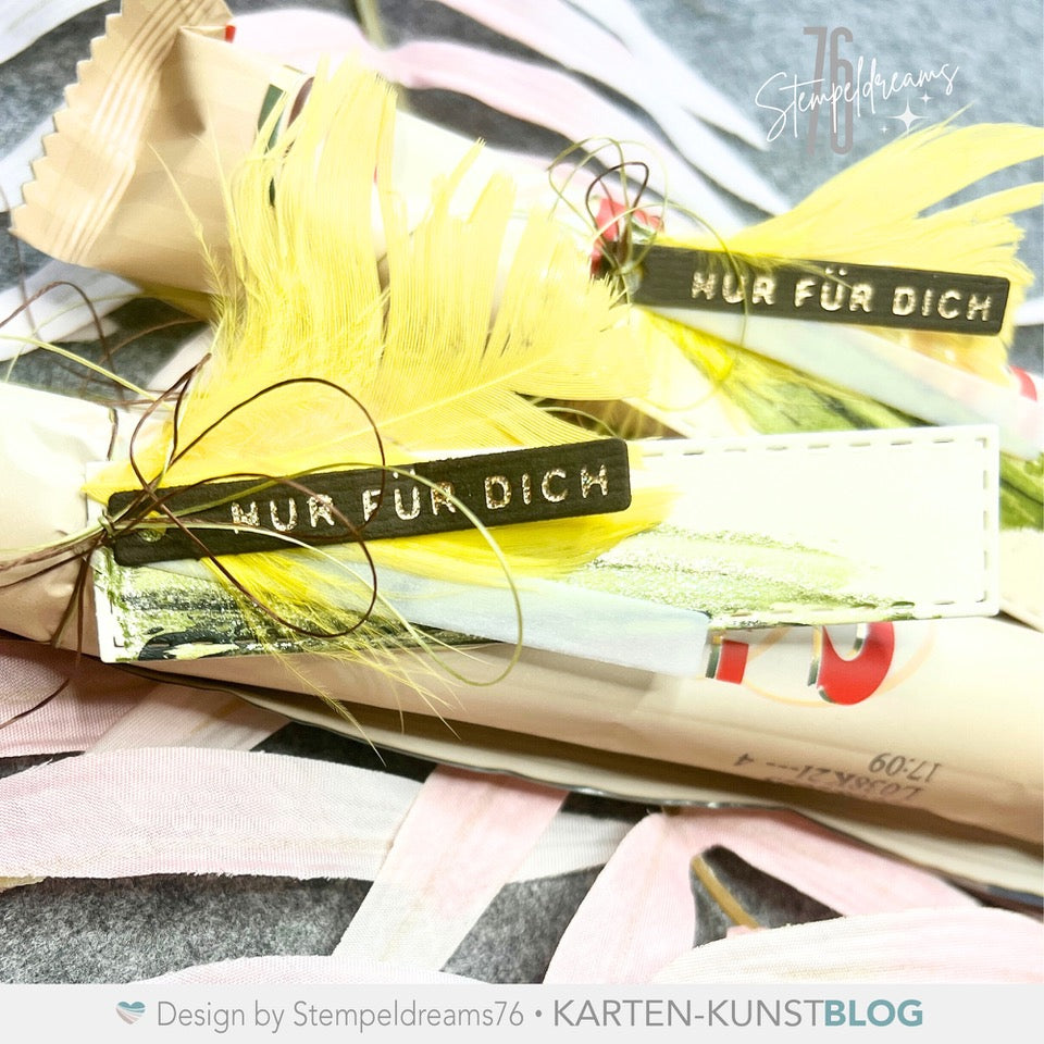 Karten-Kunst Hot Foil Plate kk-HF025 - Mini Worte für alle Gelegenheiten