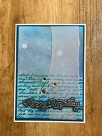 Karten-Kunst Stanzschablone kk-D092 - Nyala Script Happy Birthday