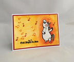 Karten-Kunst Clear Stamps KK-0050 - Barney der Barde