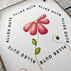 Karten-Kunst Clear Stamps KK-0231 - Geburtstag Modern