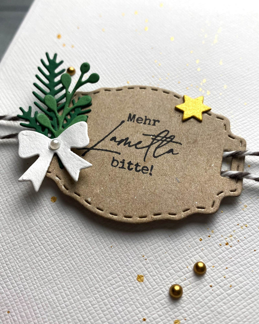 Karten-Kunst Clear Stamps KK-0310 - Spuren von Weihnachten