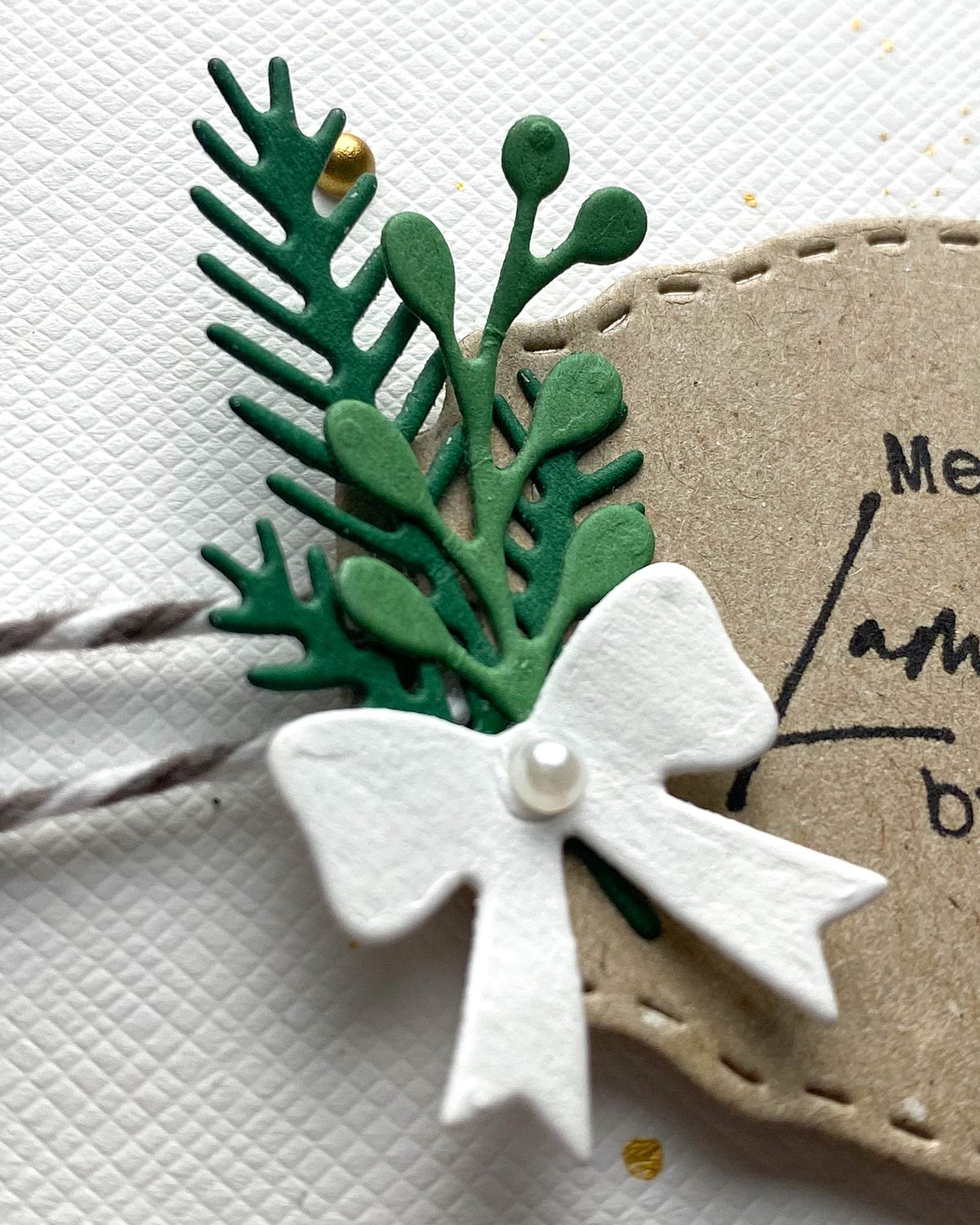 Karten-Kunst Stanzschablone kk-D239 - Mini Weihnachten