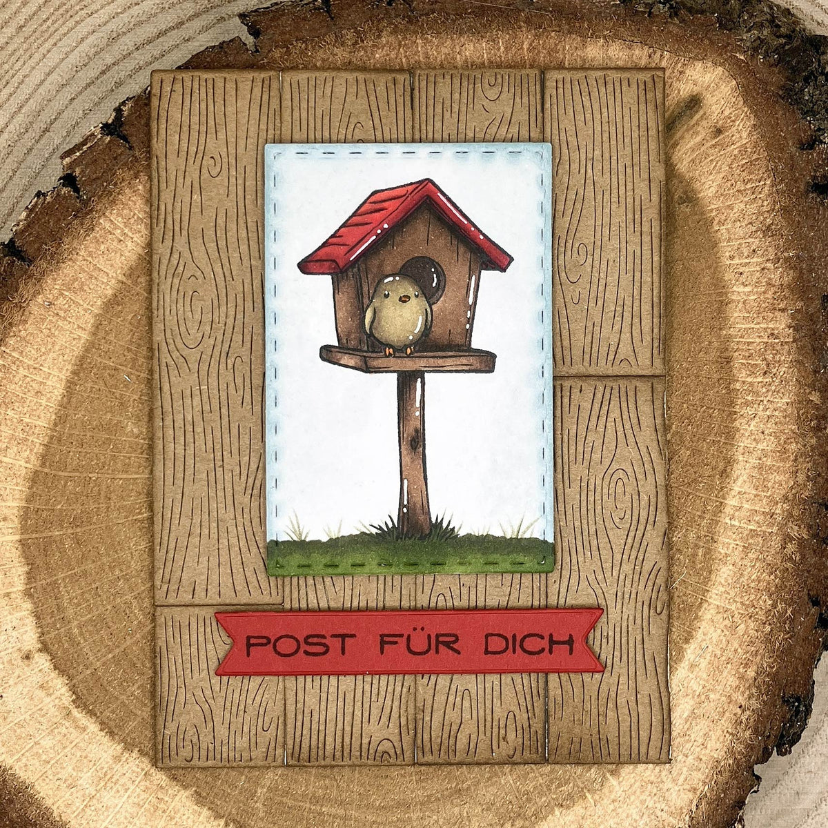 Karten-Kunst Clear Stamps KK-0283 - Vogelglück