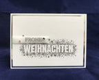 Karten-Kunst Clear Stamps KK-0108 - Weihnachten zerstreut