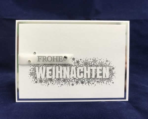 Karten-Kunst Clear Stamps KK-0108 - Weihnachten zerstreut