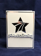 Karten-Kunst Stanzschablone kk-D070 - Wavy Star