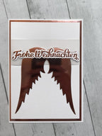 Karten-Kunst Stanzschablone kk-D072 - Nyala Script Frohe Weihnachten