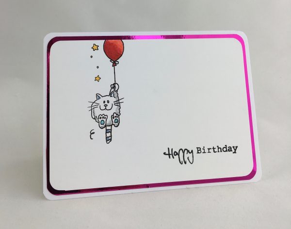 Karten-Kunst Clear Stamps KK-0077 - Viecher auf Ballonfahrt