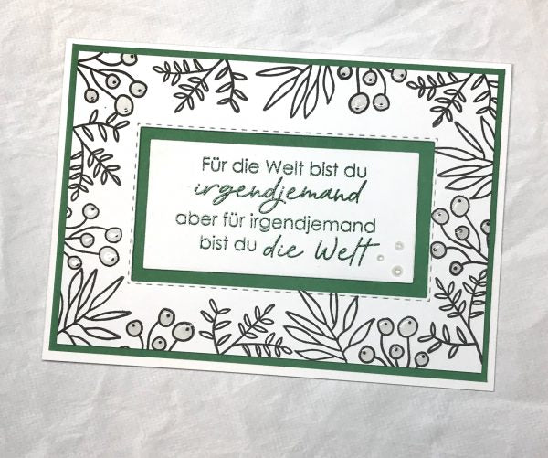 Karten-Kunst Clear Stamps KK-0168 - Seepferdchen