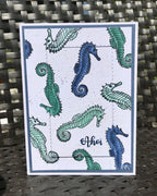 Karten-Kunst Clear Stamps KK-0136 - Kalligraphie am Meer - Sprüche-Stempel maritim